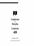 Cuadernos de derecho y comercio Número 48